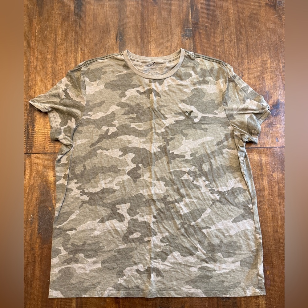 American Eagle Outfitters Flex Tee in Gray